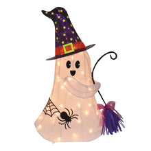 Berkley Jensen 36" Pre-lit White Ghost With Broom