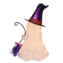 Berkley Jensen 36" Pre-lit White Ghost With Broom