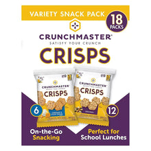 Introducing Crunchmaster Variety Snack Pack, 18 ct.