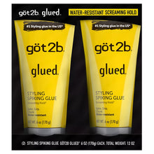 Got2b Glued Styling Spiking Hair Gel, 2 pk./6 oz.