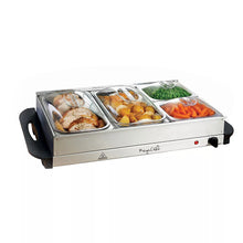MegaChef Buffet Server & Food Warmer with Removable Sectional Trays