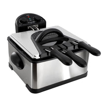 MegaChef 4.23-Qt. Stainless Steel Electric Deep Fryer