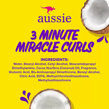 Aussie 3 Minute Miracle Curls Detangling Deep Conditioner Treatment with Coconut Oil, 2 pk./16 oz.