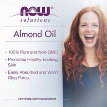 NOW Foods, Solutions, Sweet Almond Oil, Unscented