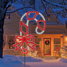 Berkley Jenson 16" Hi-Vibrant Candy Cane With Bow