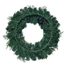 Berkley Jensen 28" Faux Floral Wreath with LED Lights