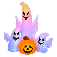 Gemmy Halloween Inflatable Spooky Ghost Trio