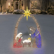 Berkley Jenson 72" Pre-lit Nativity With Arch