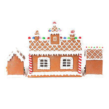 Berkley Jensen Clay Dough LED Gingerbread House -Set of 3