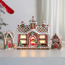 Berkley Jensen Clay Dough LED Gingerbread House -Set of 3