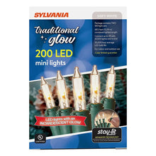 Sylvania Staylit Traditional Glow Soft White LED Lights, 200 ct.