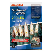 Sylvania Staylit Traditional Glow Soft White LED Lights, 200 ct.