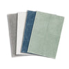 Berkley Jensen 24 x 36 Plush Micro Polyester Bath Rug - Gray