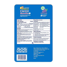 Claritin Children's 24 Hour Chewables, Grape Flavor, 5mg Tablets, 80 ct.