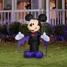 Disney Halloween Inflatable Mickey Mouse in Vampire Costume