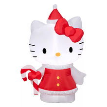 Gemmy Christmas 3.5' Inflatable Hello Kitty in Holiday Dress