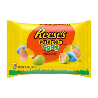 Pieces Peanut Butter Eggs Easter Candy, Bag 10.8 Oz - Brands For Less USA