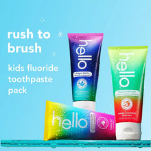 Hello Kids Toothpaste Fluoride Variety Pack, 3 pk./4.2 oz.