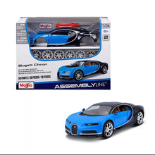 Maisto 1:24 Bugatti Chiron Assembly Line Model Kit