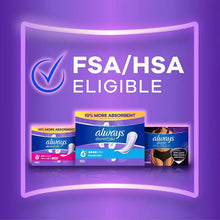 Always Discreet Adult Incontinence Pads, Heavy Absorbency, Long Length, Postpartum Pads, 117 ct.