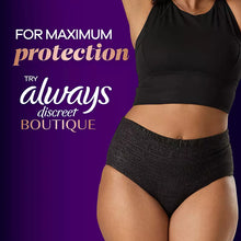 Always Discreet Adult Incontinence Pads, Heavy Absorbency, Long Length, Postpartum Pads, 117 ct.