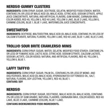 Nerds Gummy Clusters, Trolli, Sweetarts & More Halloween Variety, 185 ct.