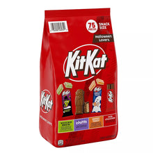 Kit Kat Assorted Flavored Wafer Snack Size, Halloween Candy Bag, 75 ct.