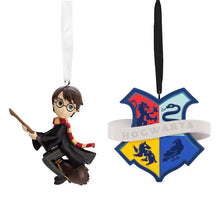 Hallmark Harry Potter and Hogwarts Crest, Set of 2 Ornaments