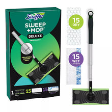 Kit de limpieza y fregado de suelos Swiffer Sweep and Mop Deluxe 2 en 1