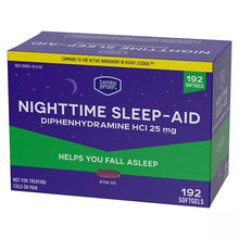 Berkley Jensen 25mg Diphenhydramine Hydrochloride Softgels, 192 ct.