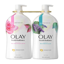 Olay Fresh Radiance Body Wash, Essence of Birch Water & Lavender, Rose Water & Sweet Nectar, 35 fl. oz.