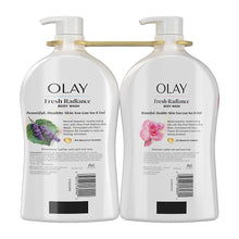 Olay Fresh Radiance Body Wash, Essence of Birch Water & Lavender, Rose Water & Sweet Nectar, 35 fl. oz.