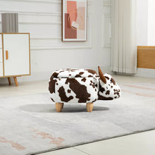 Home to Office Bernie the Brown Cow Ottoman
