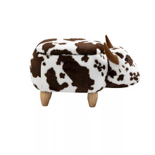 Home to Office Bernie the Brown Cow Ottoman