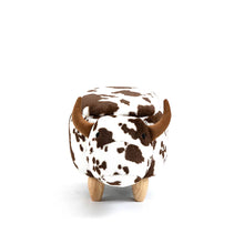 Home to Office Bernie the Brown Cow Ottoman