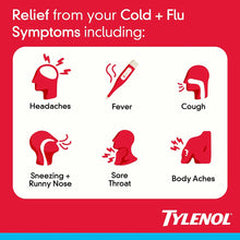 Tylenol Cold + Flu Multi-Symptom Liquid Gels, Day/Night, 72 ct.