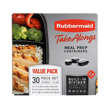 Rubbermaid TakeAlongs 30-Pc. Food Storage Containers