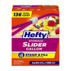 Hefty Gallon Storage Slider Bags, 136 ct.