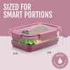 Ello Duroglass Refresh 10-Piece Glass Food Storage Container Set, BPA-Free Lids
