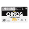 Oikos Protein Shake, Vanilla, 30g Protein, Shelf Stable, Bottles, 15 ct./12 fl. oz.