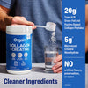 Orgain Grass-Fed Collagen and Micronized Creatine Monohydrate Powder, Unflavored, Canister, 1.95 lbs.