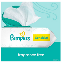 Pampers Baby Wipes Sensitive Fragrance Free with Pop-Top, 16 pk./896 ct.