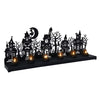 Berkley Jensen Metal Halloween Candle Holder with LED T-lights