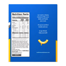 Kraft Original Mac & Cheese Macaroni and Cheese Dinner, 18 ct./7.25 oz.