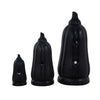 Berkley Jensen Halloween Nesting Black Pumpkins, 3 Pc.