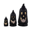 Berkley Jensen Halloween Nesting Black Pumpkins, 3 Pc.