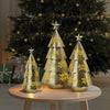 Berkley Jensen LED Metal Cut Out Trees, Set of 3