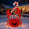 Berkley Jensen 32" Mesh Crab With Candy Cane