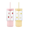 Ello Charmed Glass Tumbler 2 pk./18 oz.