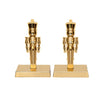 Berkley Jensen Gold Nutcracker Stocking Holder